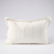 Carter Linen Cushion - Nutmeg Stripe